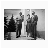 С президентом АН СССР Г.И. Марчуком. 1987 год