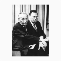 С президентом РАН Ю.С. Осиповым