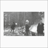 1974 Сотрудники НИОХ СО АН на субботнике.