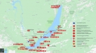 Расположение станций мониторинга на Байкале Расположение станций мониторинга на Байкале